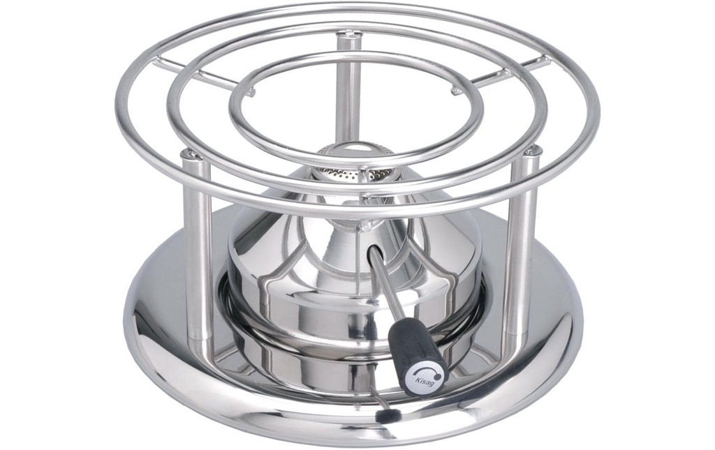 Kisag Réchaud à fondue Ronda Argenté