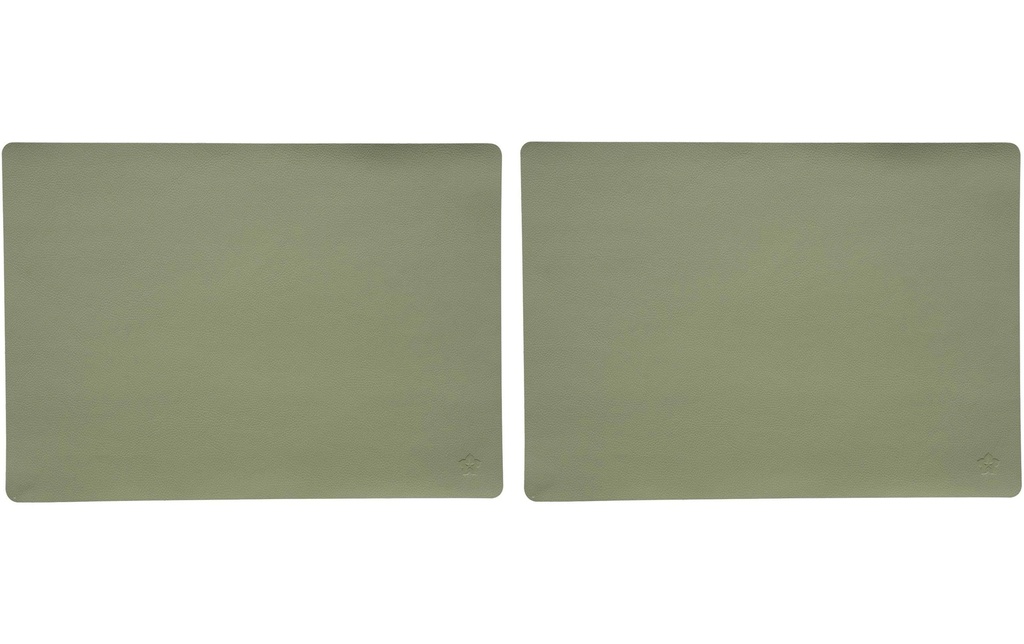 Pichler Set de table Jazz 33 cm x 46 cm,  2 pièces, Jade