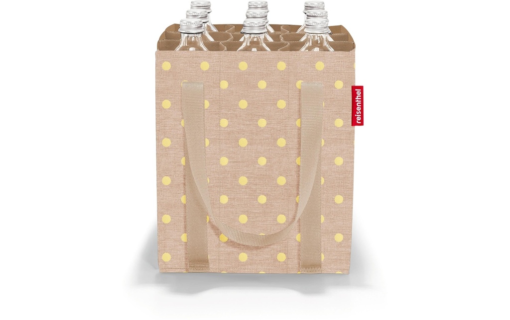 Reisenthel Sac à bouteilles Metallic Dots Coffee