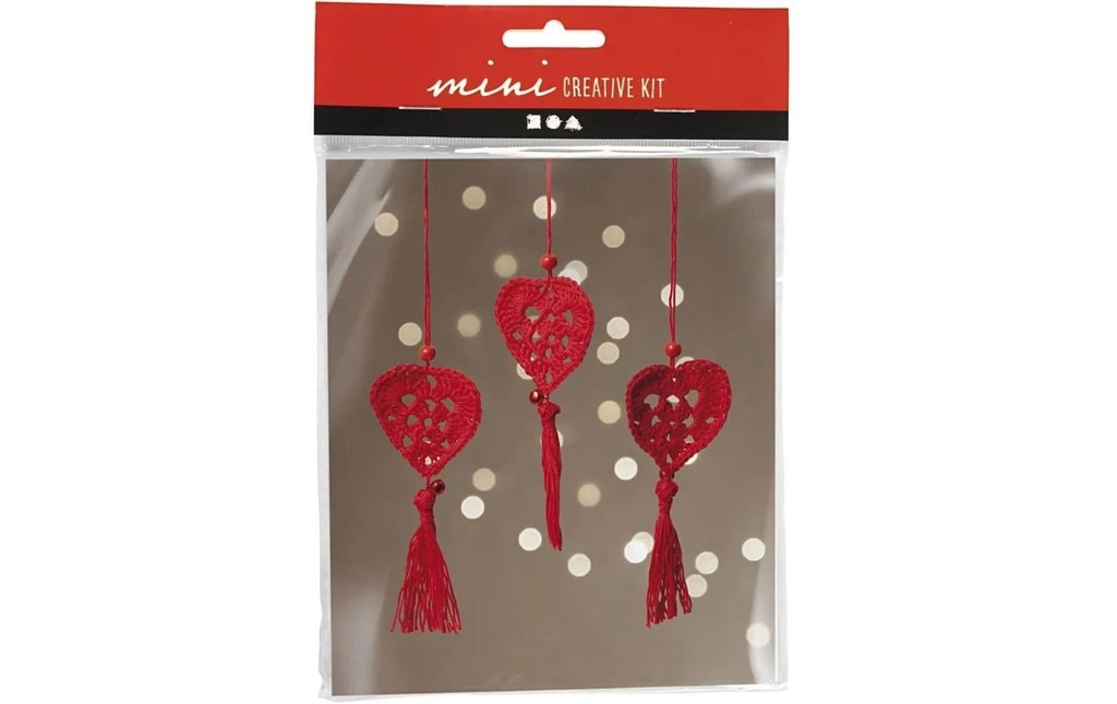 Creativ Company Kits de bricolage Crochet Cœur