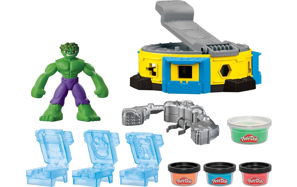 Play-Doh Pâte à modeler Marvel Hulk: le plaisir d'écraser et de papillonner