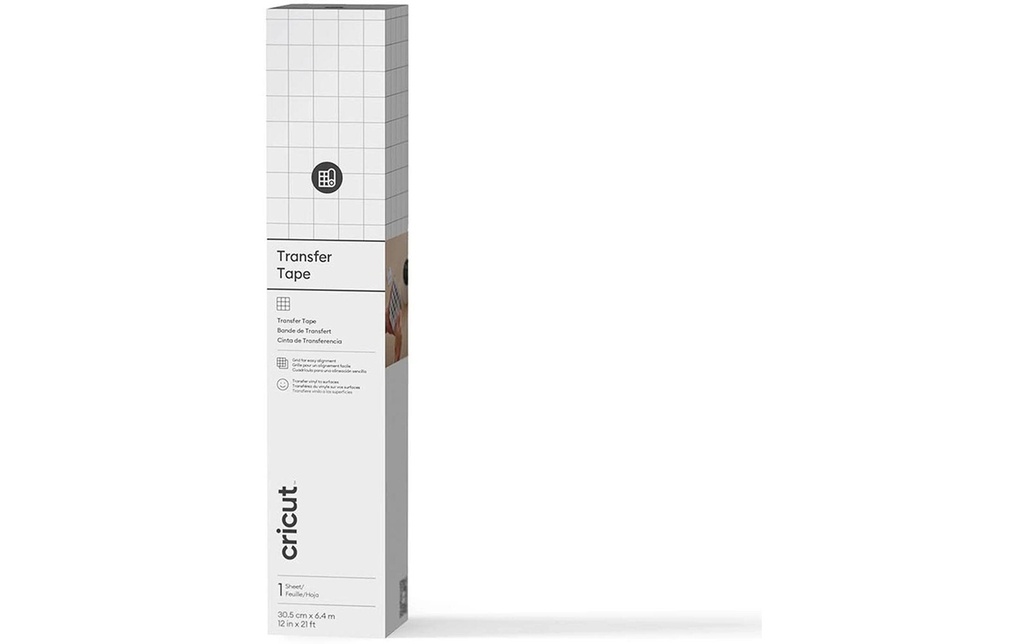 Cricut Film de transfert 30 x 640 cm, pour Smart Material - clair