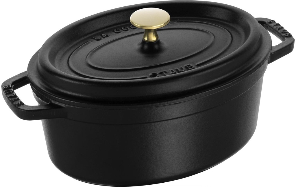 Staub Rôtisseur Cocotte 23 cm, Noir, 2.35 l
