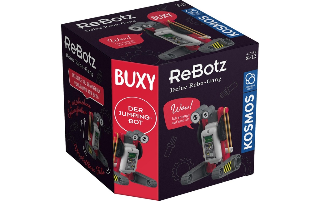 Kosmos Boîtes d’expérimentation ReBotz: Buxy der Jumping-Bot