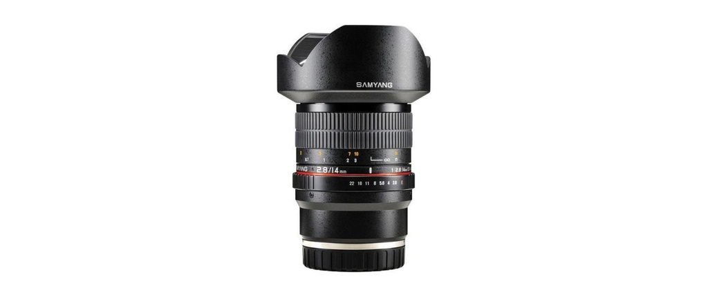 Samyang Longueur focale fixe 14mm F/2.8 IF ED UMC – Sony E-Mount