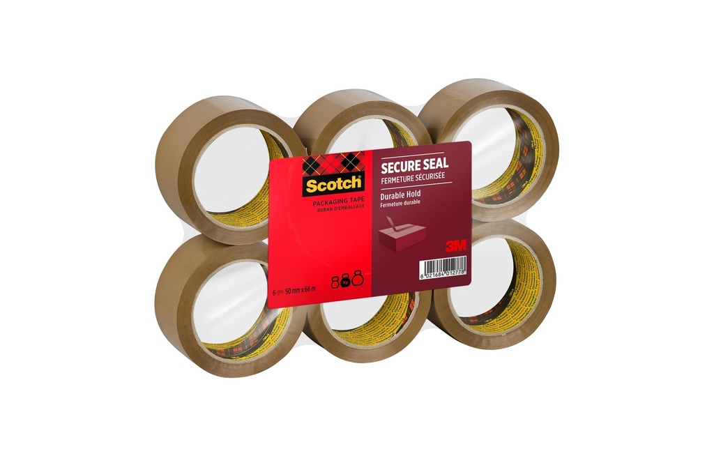 Scotch Ruban adhésif Heavy 50 mm x 66 m Marron 6 rouleaux