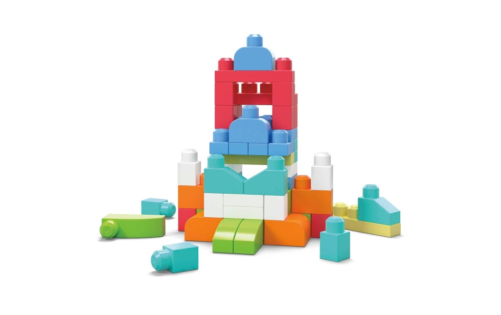 Mega Construx MEGA BLOKS Sac de briques rose (60 pièces)
