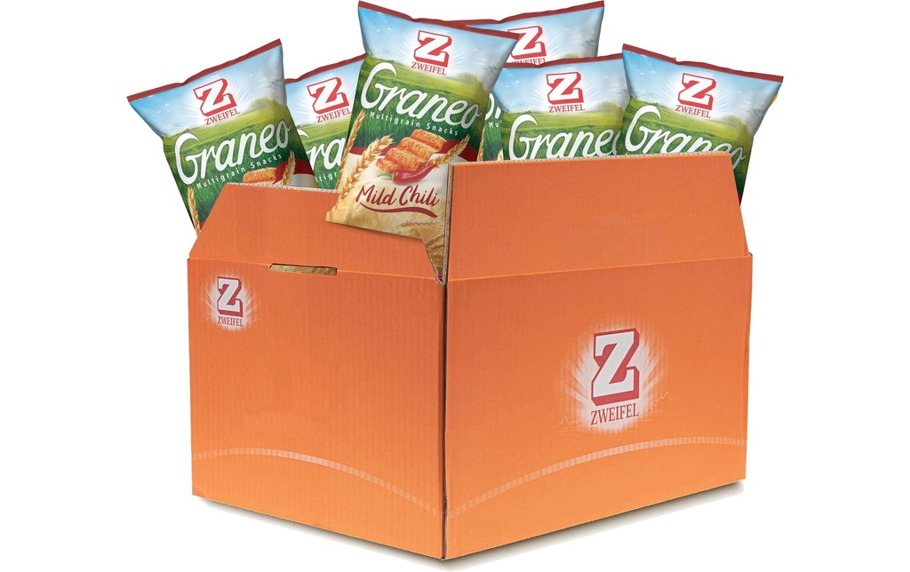 Zweifel Chips Graneo Piment doux 20 x 27 g