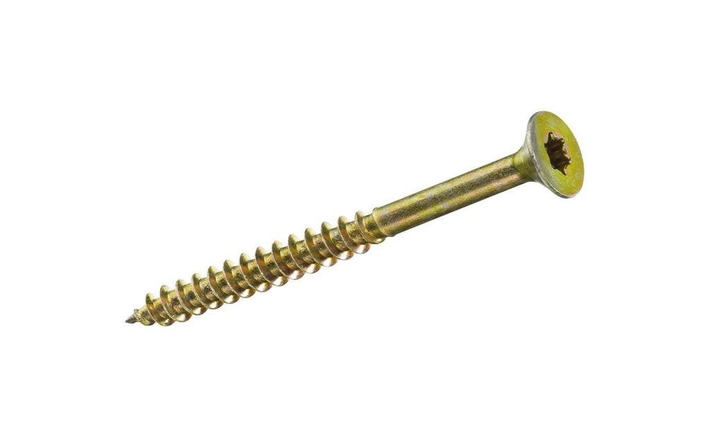 FTM Vis pour contreplaqué Tête fraisée 4.5 x 40 mm Acier, 12 pièces